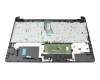 Teclado incl. topcase FR (francés) negro/canaso original para HP ProBook 440 G5