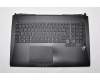 Teclado incl. topcase FR (francés) negro/negro con retroiluminacion original para Asus ROG G750JS