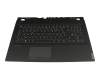 Teclado incl. topcase FR (francés) negro/negro con retroiluminacion original para Lenovo Legion Y540-17IRH-PG0 (81T3)