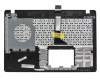 Teclado incl. topcase FR (francés) negro/negro original para Asus X550EA