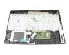 Teclado incl. topcase FR (francés) negro/negro original para HP 255 G7