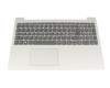 Teclado incl. topcase IT (italiano) negro/canaso original para Lenovo IdeaPad 330S-15AST (81F9)
