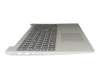 Teclado incl. topcase IT (italiano) negro/canaso original para Lenovo IdeaPad 330S-15AST (81F9)