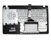 Teclado incl. topcase IT (italiano) negro/negro original para Asus F550LAV
