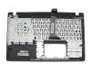Teclado incl. topcase IT (italiano) negro/negro original para Asus R510CA