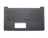 Teclado incl. topcase IT (italiano) negro/negro original para Asus R515MA