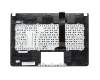 Teclado incl. topcase IT (italiano) negro/negro original para Asus X301A