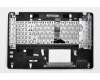 Teclado incl. topcase IT (italiano) negro/plateado original para Asus R751LN
