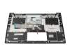 Teclado incl. topcase ND (nórdico) gris/canaso con retroiluminacion original para Lenovo Yoga Slim 7-14ARE05 (82A2)