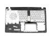 Teclado incl. topcase SF (suiza-francés) negro/canaso original para Asus F552CL