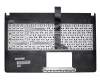 Teclado incl. topcase SF (suiza-francés) negro/negro original para Asus F501A
