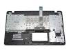 Teclado incl. topcase SF (suiza-francés) negro/negro original para Asus X751LAV