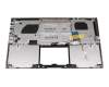 Teclado incl. topcase SF (suiza-francés) plateado/plateado con retroiluminacion original para Asus ZenBook 15 UX533FD