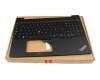 Teclado incl. topcase SP (español) negro/negro con retroiluminacion y mouse stick original para Lenovo ThinkPad E16 Gen 1 (Type 21JN)