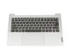 Teclado incl. topcase UK (Inglés) negro/plateado original para Lenovo IdeaPad Slim 5-14IAH8 (83BF)