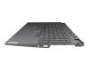 Teclado incl. topcase US (Inglés) gris/canaso con retroiluminacion original para Lenovo Legion Pro 5-16ARH7H (82RG)