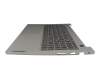 Teclado incl. topcase US (Inglés) gris/canaso con retroiluminacion original para Lenovo ThinkBook 15 G2 ARE (20VG)