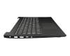 Teclado incl. topcase US (Inglés) gris/negro original para Lenovo V15 G2 IJL (82QY)