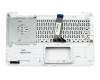 Teclado incl. topcase US (Inglés) negro/blanco original para Asus A555LN