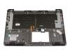 Teclado incl. topcase US (Inglés) negro/canaso con retroiluminacion original para Asus ZenBook UX510UW