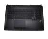 Teclado incl. topcase US (Inglés) negro/negro con retroiluminacion original para Asus ROG G750JX