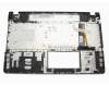 Teclado incl. topcase US (Inglés) negro/plateado con retroiluminacion original para Asus N56VJ