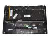 Teclado incl. topcase negro/negro con retroiluminacion original para Asus ROG G750JS
