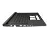 Teclado incl. topcase negro original para Asus ROG Strix SCAR 16 G635LR