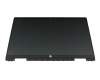 Unidad de pantalla tactil 14.0 pulgadas (FHD 1920x1080) negra original para HP Pavilion X360 2-in1 14-ek1000