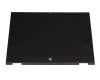 Unidad de pantalla tactil 14.0 pulgadas (FHD 1920x1080) negra original para HP Pavilion x360 14m-dw0000