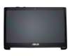 Unidad de pantalla tactil 15.6 pulgadas (HD 1366x768) negra original para Asus Transformer Book Flip TP550LA