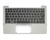 V139302AK1 teclado incl. topcase original Sunrex DE (alemán) negro/plateado
