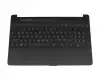 V162602US5 teclado incl. topcase original Sunrex DE (alemán) negro/negro (PTP)