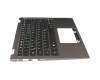 V164166AK1 teclado incl. topcase original Acer DE (alemán) negro/canaso