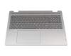 V192020FK2-GR teclado incl. topcase original Sunrex DE (alemán) gris/canaso con retroiluminacion
