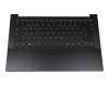 V200120AK1-GR teclado incl. topcase original Sunrex DE (alemán) negro/negro con retroiluminacion