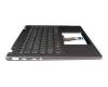 V222320AK3-GR teclado incl. topcase original Sunrex DE (alemán) gris/canaso con retroiluminacion