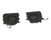Ventilador (CPU/DIS/GPU) (izquierda/derecha) original para Lenovo IdeaPad Slim 7 Pro 16 ACH6 (82QR)