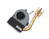 Ventilador con disipador (CPU) 45W TDP original para Asus K53E