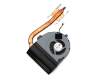 Ventilador con disipador (CPU) 45W TDP original para Asus K53E