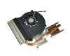 Ventilador con disipador (CPU/Chipset) original para Asus K51AC