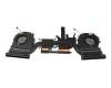 Ventilador con disipador (CPU/DIS) 5V original para HP Envy 17-ch0000