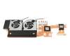 Ventilador con disipador (CPU/GPU) original para Acer Aspire 7 (A715-42G)