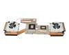 Ventilador con disipador (CPU/GPU) original para Lenovo Legion 5-17ITH6H (82JM)