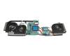 Ventilador con disipador (CPU/GPU) original para MSI GS65 8SD/8SE/8SG/8SF (MS-16Q4)