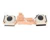 Ventilador con disipador (CPU/GPU) original para Medion Erazer Crawler E50i (NP50RNC)