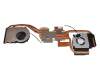 Ventilador con disipador (CPU/GPU) original para Medion Erazer Defender E15 (NH77EKQ-M)
