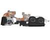 Ventilador con disipador (CPU/GPU) original para Nexoc G734 (P670SA)