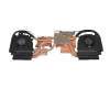 Ventilador con disipador (CPU/GPU) original para Nexoc GB5 727IG 20V1 (PB51DF1-G)