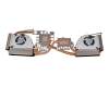 Ventilador con disipador (CPU/GPU) para MSI GE76 12UH/12UHS (MS-17K4)